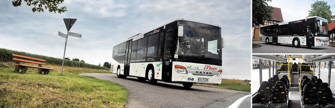 Linienbus von Teinachtal-Reisen